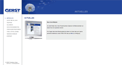 Desktop Screenshot of gerst-metallbau.de