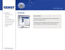 Tablet Screenshot of gerst-metallbau.de